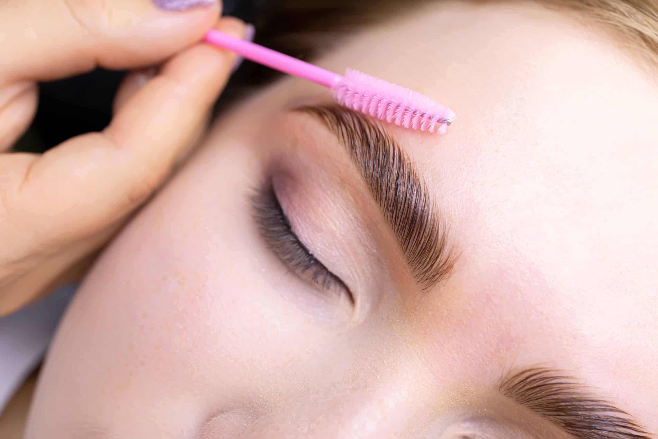 brow lamination vs microblading
